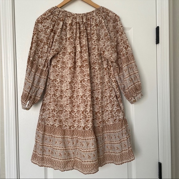 Pre Owned Cleobella ‘Rosy’ Mini Dress Tamil Block Print - Picture 8 of 10